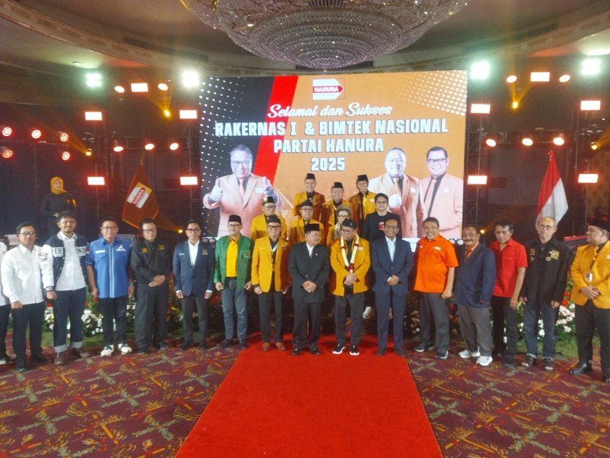 Rakernas I dan Bimtek Nasional Hanura 2025: Perkuat Konsolidasi, Targetkan Kembali ke Senayan