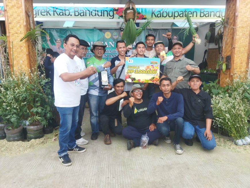 Dinas Pertanian Kabupaten Bandung Sabet Juara 2 Stand Terbaik di Festival Hortikultura 2025
