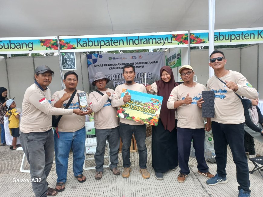 Indramayu Raih Juara Favorit Stand Terbaik di Festival Hortikultura 2025