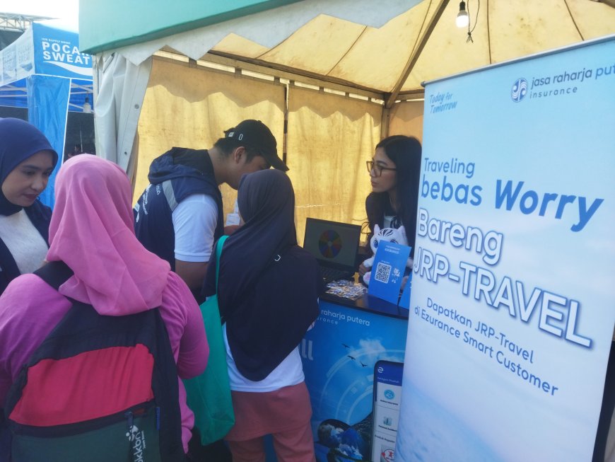 PT Asuransi Jasaraharja Putera Ramaikan BAUR Run 2025, Booth Edukasi Asuransi Dipadati Peserta