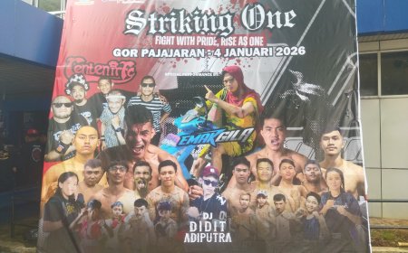 Striking One 2026 Jadi Ajang Pencarian Bakat Tarung, MPH Community Hadirkan Wadah Positif bagi Anak Muda Bandung