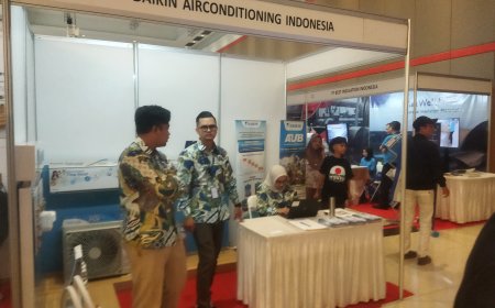 Booth DAIKIN Jadi Magnet Pengunjung di Gathering BEA Jabar 2026, Paparkan Inovasi dan Keunggulan Produk