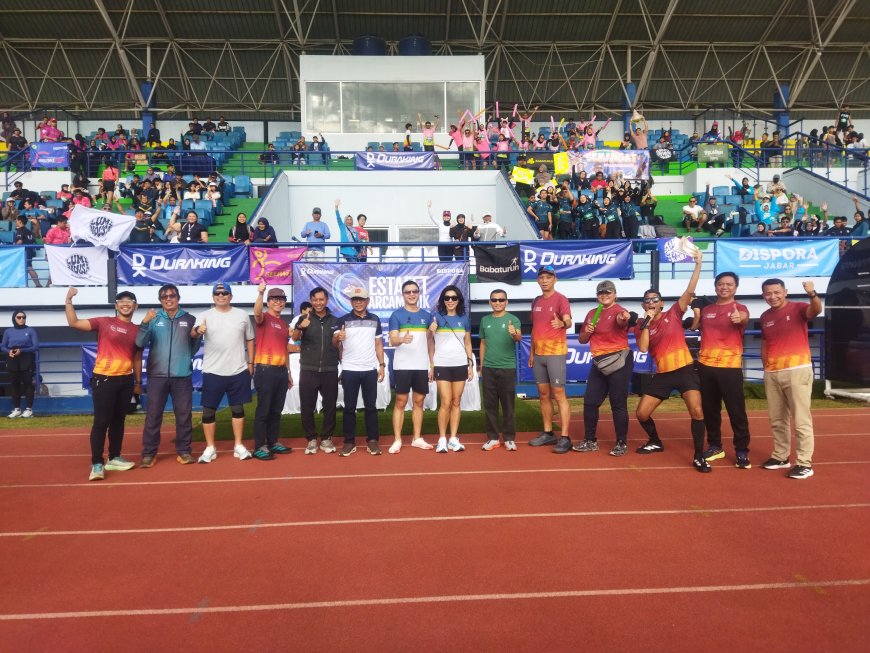 Pecah! Dispora Jabar dan DURAKING Gelar Estafet Arcamanik 2026, Perkuat Kebersamaan Komunitas Lari Bandung Raya