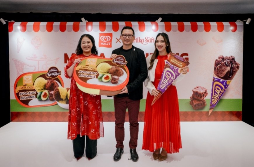 Kolaborasi Wall's & Kartika Sari Luncurkan Es Krim Brownies
