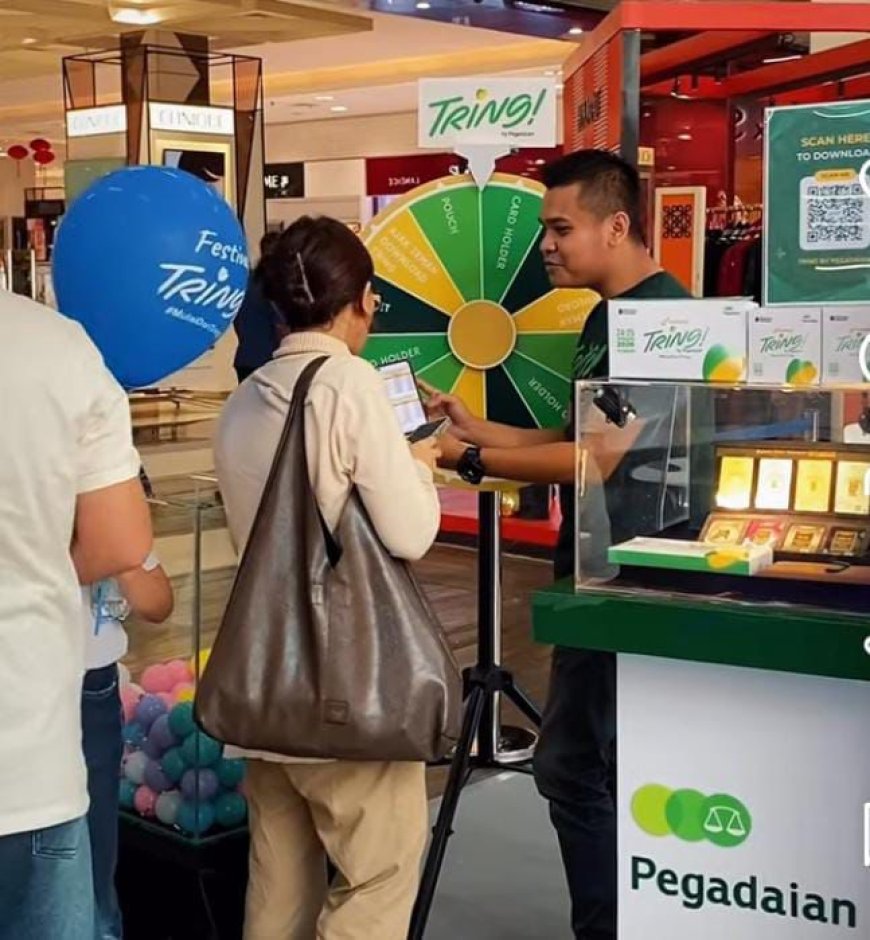Gaya Hidup Investasi di Jantung Kota: Pegadaian Kanwil X Jabar Gelar Festival Tring! di PVJ Bandung