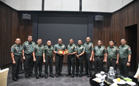 Kodiklatad Terima Audiensi Tim Pokja Staf Ahli Kasad, Bahas Transformasi Kurikulum Pendidikan Perwira TNI AD