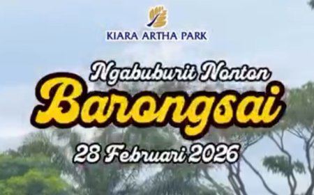 Ngabuburit Sambil Nonton Barongsai? Kenapa Nggak! Festival Imlek 2026 Meriahkan Sore Hingga Malam di Kiara Artha Park