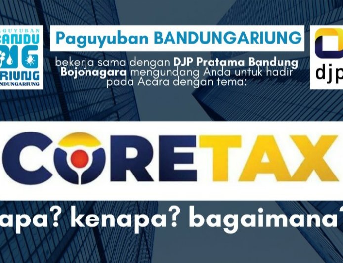Paguyuban BANDUNGARIUNG dan DJP Bojonagara Gelar Talkshow CORETAX, Ajak Warga Bandung Melek Pajak
