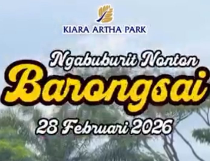 Ngabuburit Sambil Nonton Barongsai? Kenapa Nggak! Festival Imlek 2026 Meriahkan Sore Hingga Malam di Kiara Artha Park
