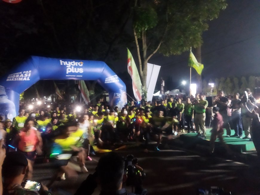 Ribuan Pelari Semarakkan Rindam Fun Night Run 2026 Peringati HUT ke-66 Rindam III Siliwangi