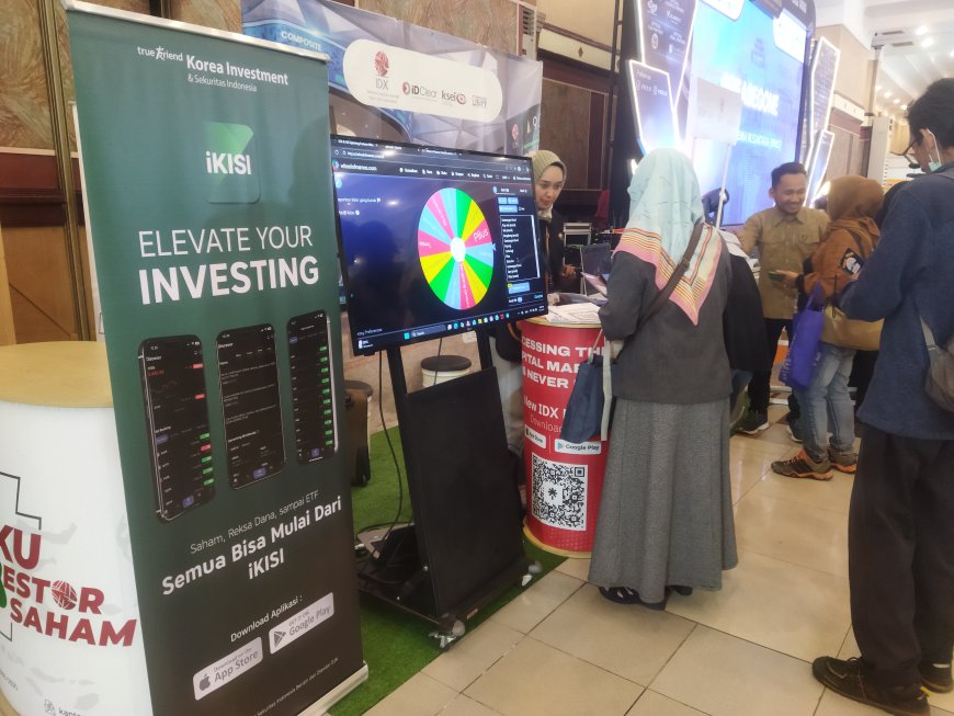 Korea Investment & Sekuritas Indonesia Ramaikan IFBEX Jawa Barat 2026, Booth Padat Dikunjungi Pengunjung