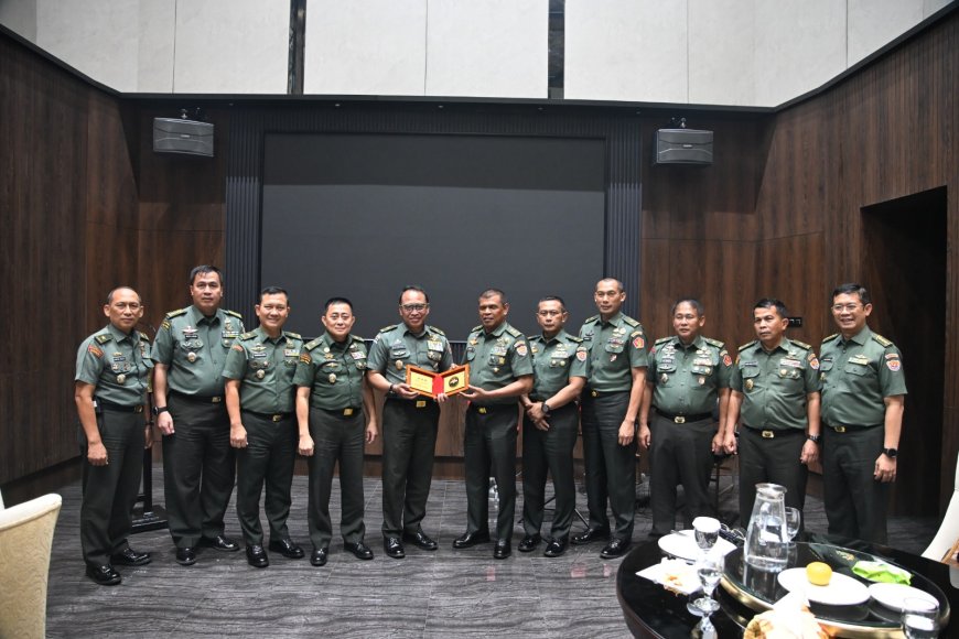 Kodiklatad Terima Audiensi Tim Pokja Staf Ahli Kasad, Bahas Transformasi Kurikulum Pendidikan Perwira TNI AD