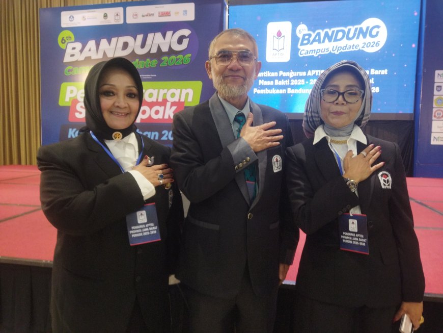Rektor IWU Prof Dewi Indriani Jusuf Resmi Dilantik sebagai Pengurus APTISI Jawa Barat 2025-2030