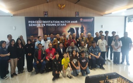PERCASI Invitation Match 2026: Duel Generasi Pecatur Indonesia Perkuat Regenerasi Nasional