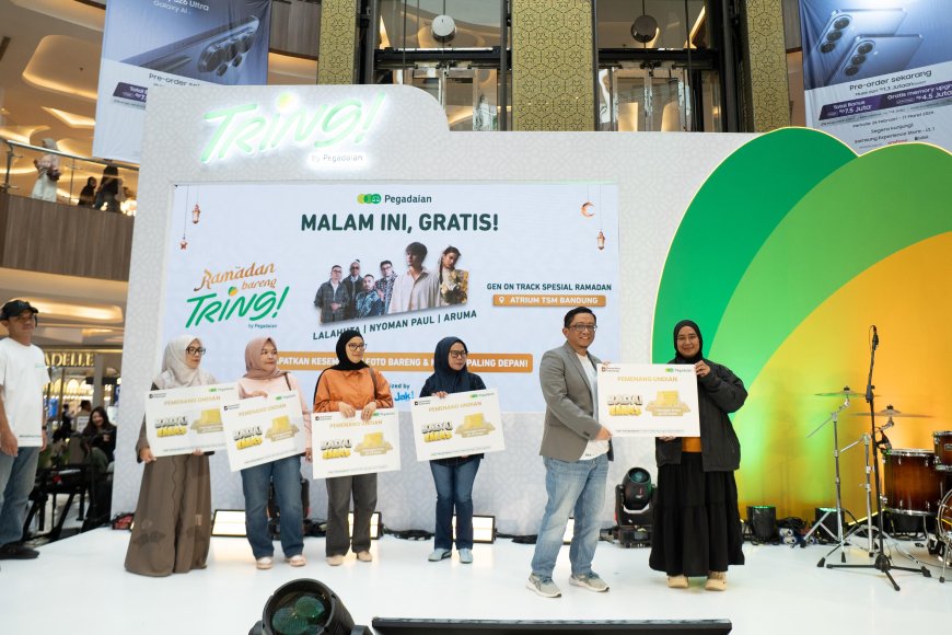 Rezeki Ramadan, Nasabah Pegadaian Menang Emas Batangan 124 Gram di Undian Badai Emas