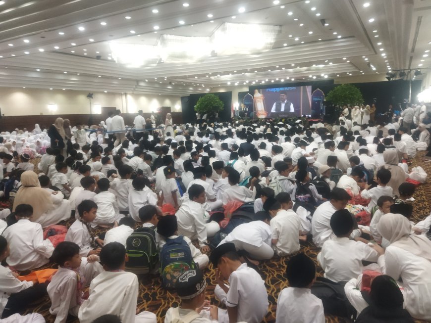 Dream of Happiness, LAZ Darul Hikam Gelar Santunan dan Buka Puasa Bersama 1.000 Anak Yatim dan Dhuafa