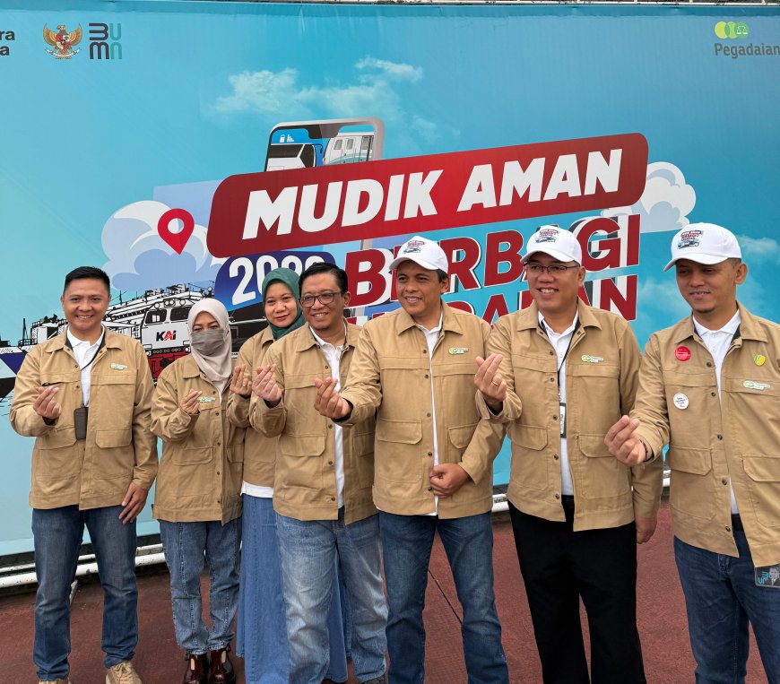 Pegadaian Kanwil X Jawa Barat Lepas 250 Peserta Mudik Gratis ke Yogyakarta, Surabaya, hingga Palembang