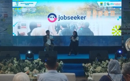 Jobseeker Diserbu Pencari Kerja di Job Fair 2026, Perkuat Kolaborasi Serap Tenaga Kerja di Bandung