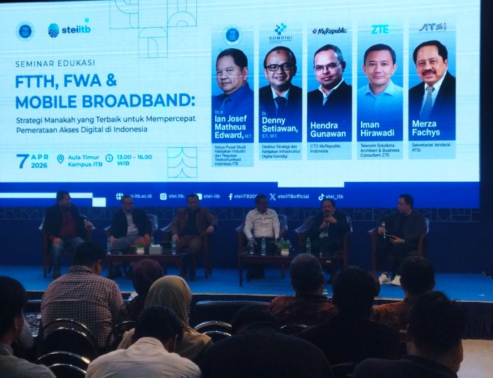 ITB Gelar Seminar Strategi Akses Digital, Dorong Sinergi FTTH, FWA, dan Mobile Broadband