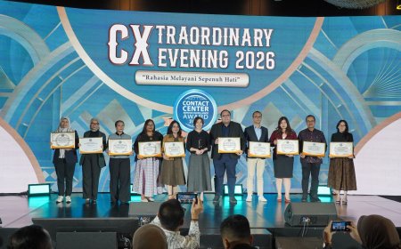 Melayani Sepenuh Hati, Pegadaian Raih Penghargaan Top CX Brand Award 2026