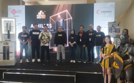 Hadirkan Inovasi Keamanan Terjangkau, Smart Lock Achilles Resmi Meluncur di IndoBuildTech Bandung 2026