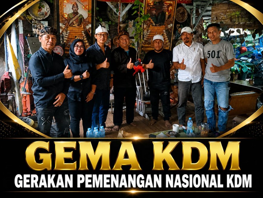 Menuju Pilpres 2029, Relawan 'GEMA KDM' Resmi Terbentuk di Bandung