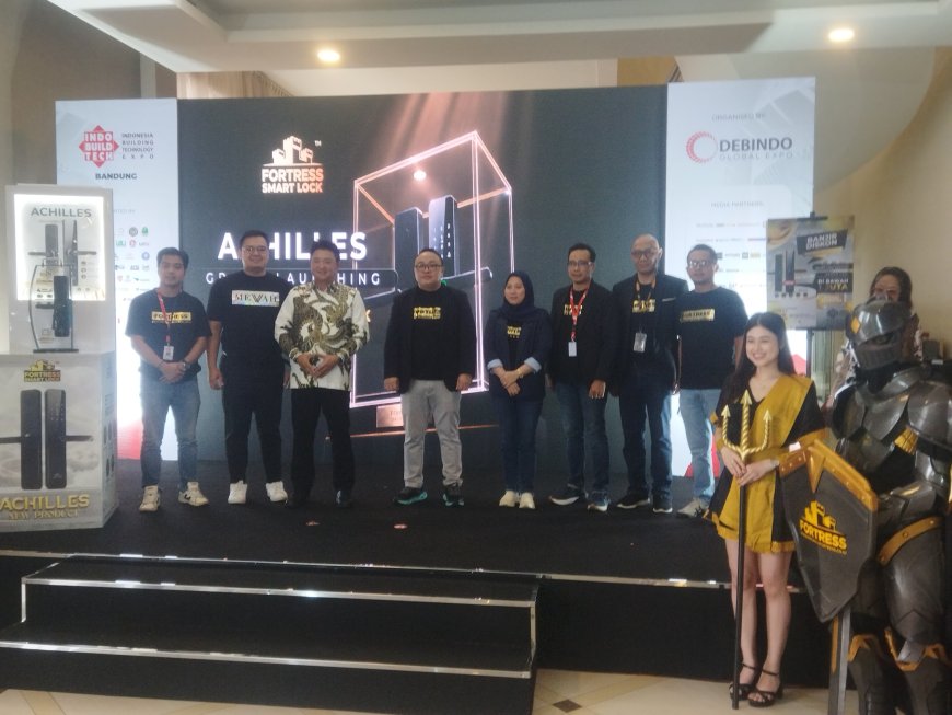 FORTRESS Hadirkan Inovasi Keamanan Terjangkau, Smart Lock Achilles Resmi Meluncur di IndoBuildTech Bandung 2026
