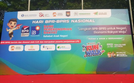 Dukung Inklusi Keuangan, Bank EKA Jadi Sponsor Utama Fun Walk Hari BPR-BPRS Nasional 2026 di Bandung
