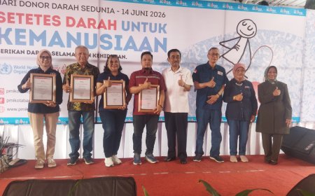 Apresiasi Pendonor di Hari Donor Darah Sedunia, PMI Kota Bandung Sukses Gelar Pasar Murah Sembako