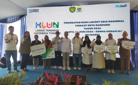 Bacakan Amanat Wali Kota M. Farhan di HLUN ke-30, Pemkot Bandung dan BPJS Ketenagakerjaan Jamin Perlindungan Pekerja Rentan