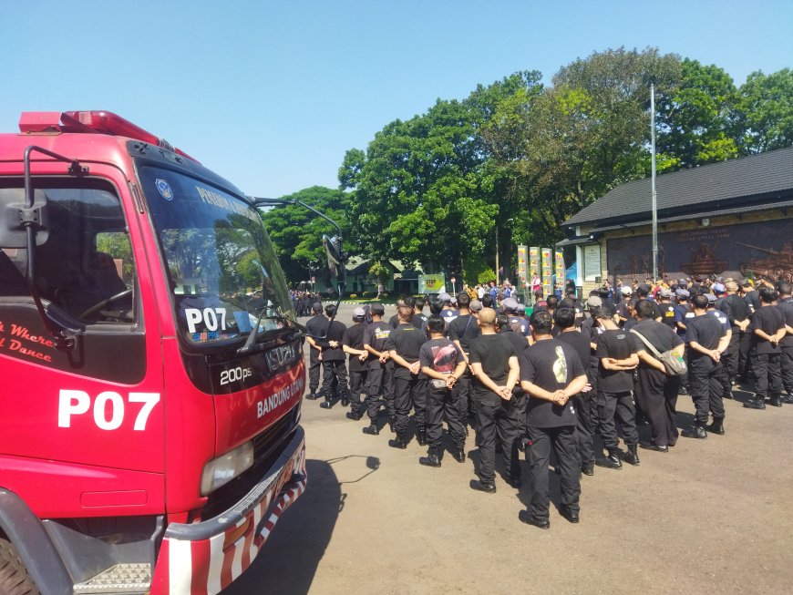 Bentuk Masyarakat Tangguh, Disdamkarmatan Kota Bandung Gelar Bimtek Redkar di Pussenkav