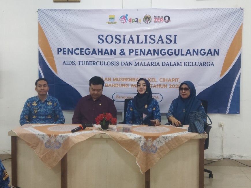 Cegah Penyakit Menular, DP3A Kota Bandung Gelar Sosialisasi Ketahanan Keluarga di Cihapit