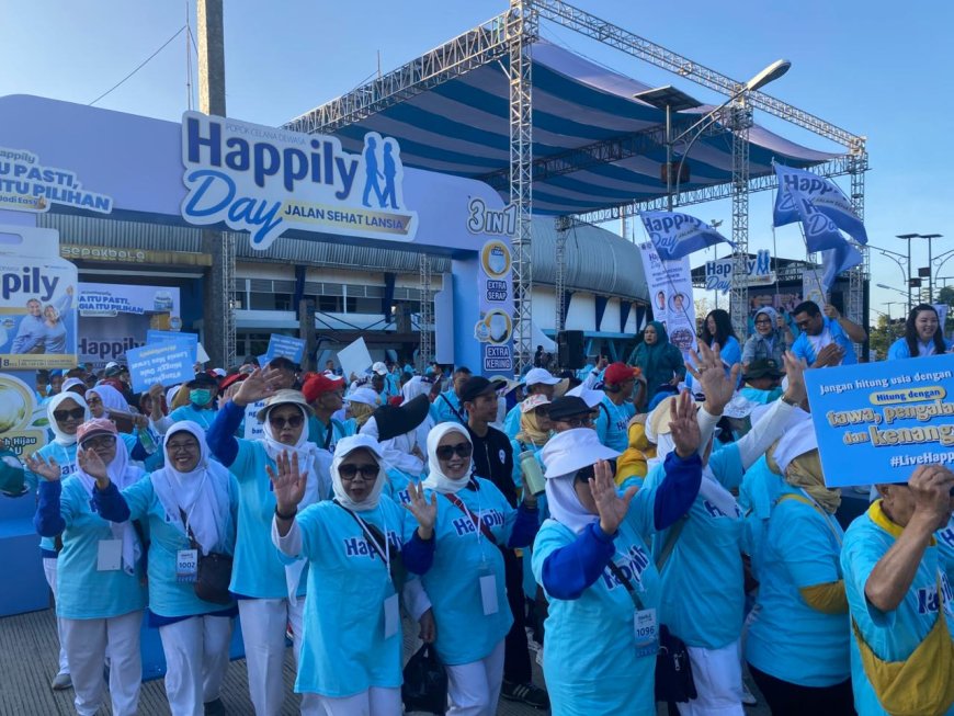 Happily Day Hadir di Bandung, Ajak 1.000 Lansia Tetap Aktif dan Percaya Diri di Masa Golden Age