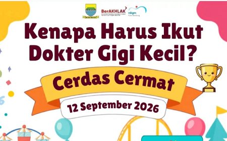 Wujudkan Pelopor Hidup Sehat di Sekolah, RSKGM Kota Bandung Gelar Lomba Cerdas Cermat Dokter Gigi Kecil 2026