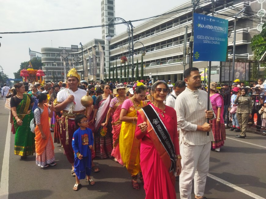 Pesona Ratha Yatra Pasraman Sarwa Dharma: Simbol Toleransi dan Kebinekaan yang Memukau Dunia di Asia Africa Festival 2026