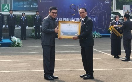 Posbakumadin Bekasi Raih Penghargaan dari Kanwil Kemenkum Jawa Barat pada Hari Puncak Peringatan Hari Pengayoman Ke-81