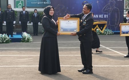 Komitmen Kuatkan Pelindungan Hukum UMKM, Dinas KUK Jawa Barat Raih Penghargaan Bergengsi pada Puncak Hari Pengayoman ke-81