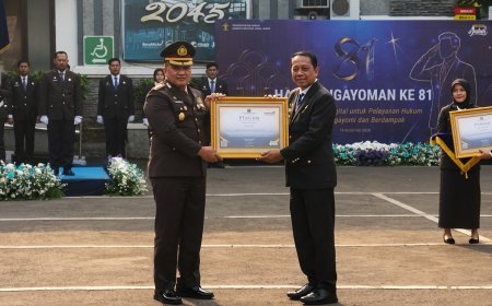 Sinergi Berbuah Prestasi, Polda Jabar Terima Penghargaan di Puncak Hari Pengayoman ke-81