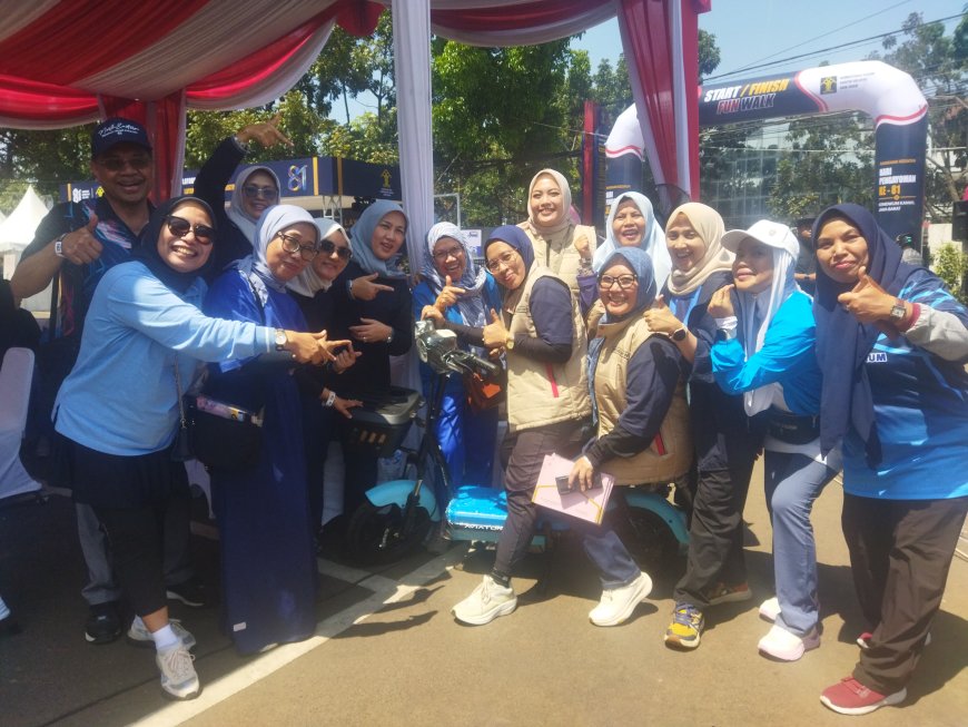 Pengwil Jawa Barat INI Perkuat Kemitraan Strategis dan Sukseskan Hari Pengayoman Ke-81 Kanwil Kemenkum Jabar