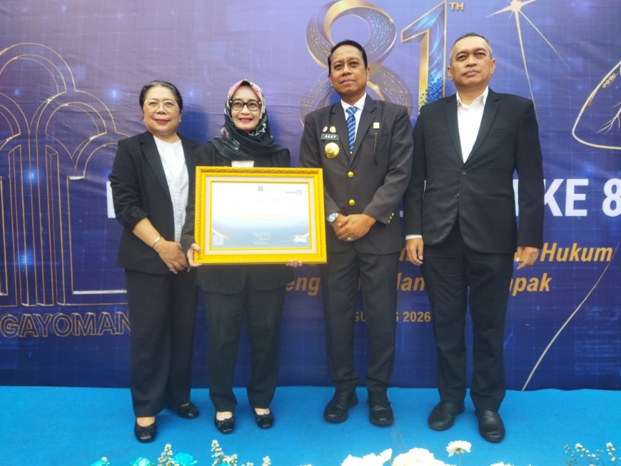 IKANO UNPAD Raih Penghargaan Khusus dari Kanwil Kemenkum Jabar di Puncak Hari Pengayoman Ke-81