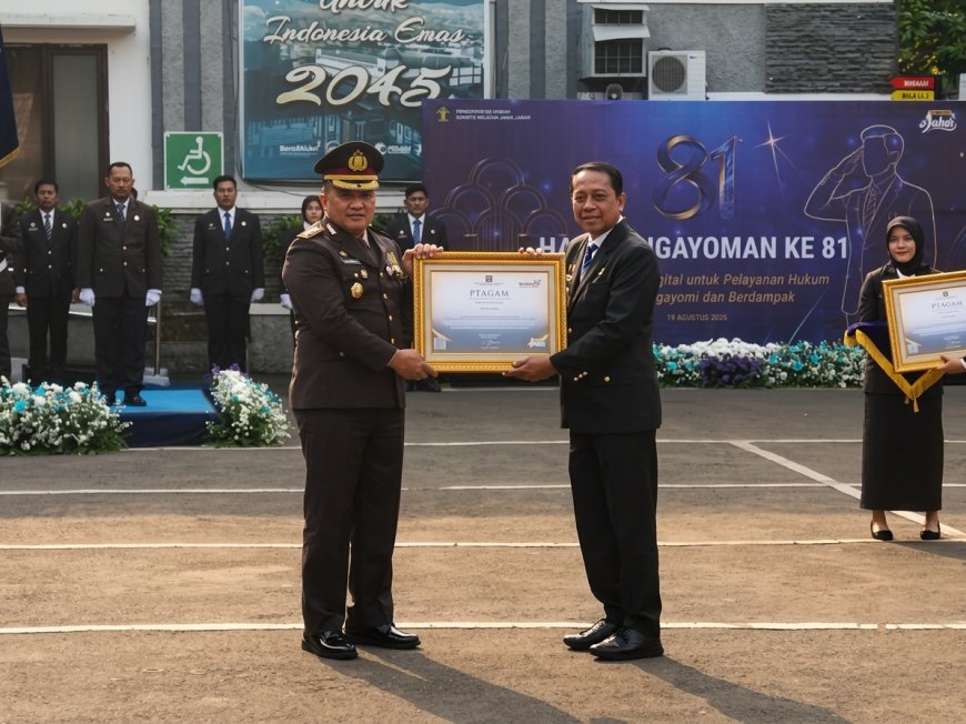 Sinergi Berbuah Prestasi, Polda Jabar Terima Penghargaan di Puncak Hari Pengayoman ke-81