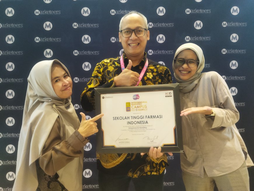 Komitmen Inovasi Pendidikan, STFI Raih Penghargaan Entrepreneurial Marketing Campus for Impact pada Indonesia Marketing Festival 2026