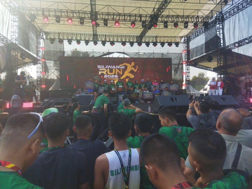 Ribuan Peserta Padati Siliwangi Run 2026, Gelorakan Semarak HUT ke-81 RI di Kota Bandung