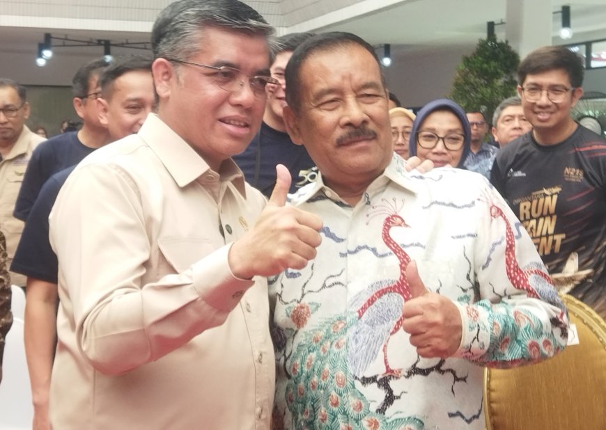 Komisaris Persib H. Umuh Muchtar Hadiri Peresmian Training Center PT Dirgantara Indonesia