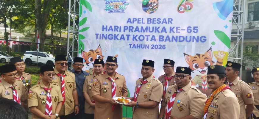 Pemkot Bandung Tutup Bandung Utama Scout Festival 2026, Kwarcab Tegaskan Pentingnya Karakter dan Kontingen Jambore Nasional