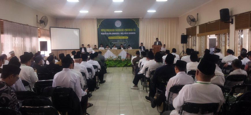 Khidmat Ulama untuk Bandung Utama: MUI Kota Bandung Gelar Musda XI Menuju Kota yang Unggul dan Agamis