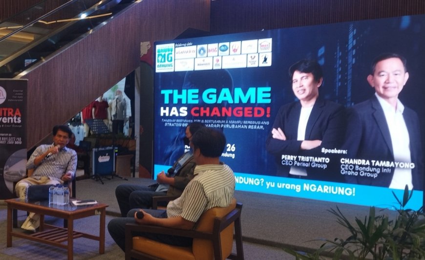 Panggung Perubahan Bisnis Bandung: Perry Tristianto dan Chandra Tambayong Bedah Strategi Tangguh di Era Disrupsi