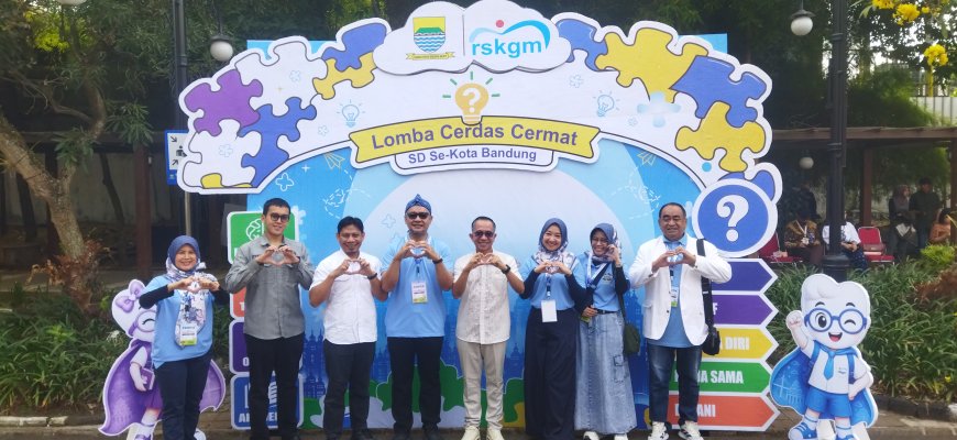 Cetak Generasi Emas 2045, RSKGM Kota Bandung Gelar Lomba Cerdas Cermat Dokter Gigi Kecil dan Resmikan Safari Pelangi