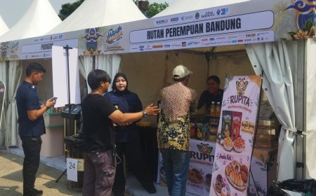 Produk Unggulan Warga Binaan Rutan Perempuan Kelas IIA Bandung Pikat Pengunjung di Ajang Jabar Kabisa 2026