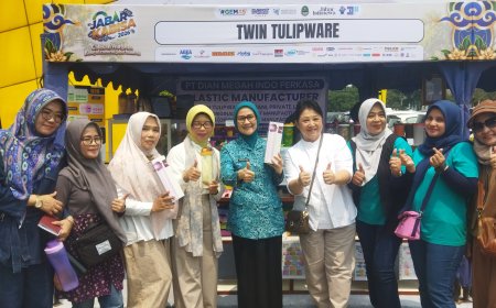 Twin Tulipware Menarik Perhatian di Jabar Kabisa 2026: Edukasi Kualitas, Dukung UMKM, hingga Program Tukar Sampah Plastik